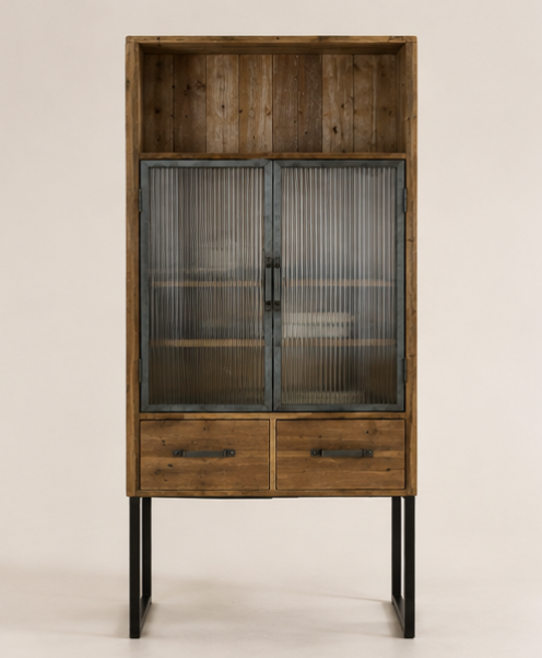 Armoire Atelier Verre Fumé