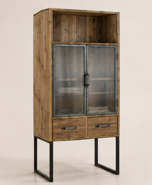 Armoire Atelier Verre Fumé