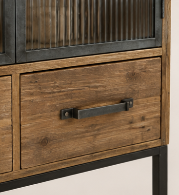Armoire Atelier Verre Fumé